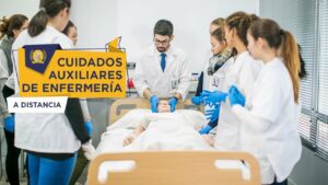 estudiar a distancia auxiliar de enfermeria - FP