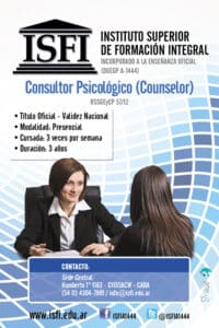 estudiar counseling a distancia - MASTER